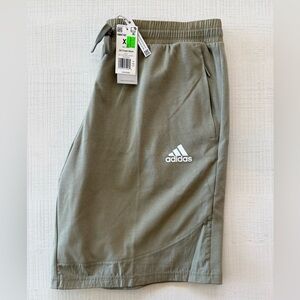 Adidas Men's Olive Green Shorts